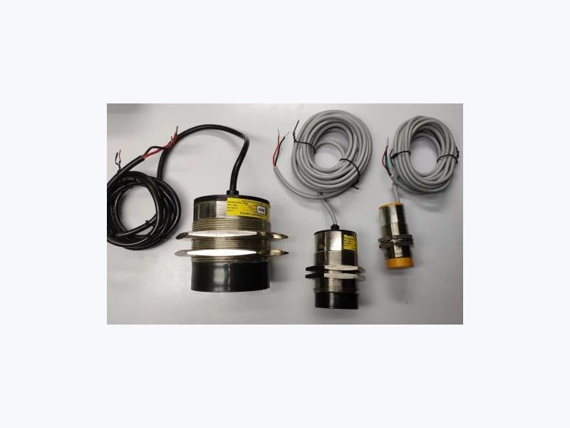 Range of inductive proximity sensors manufactured by Wadia Electronics, Mumbai